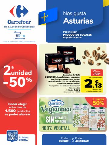 Ofertas de Hiper-Supermercados en Siero | Regional Alimentación de Carrefour | 6/10/2022 - 20/10/2022