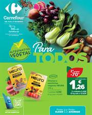 Ofertas de Hiper-Supermercados en Teror | ALTERNATIVA VEGETAL de Carrefour | 14/3/2023 - 27/3/2023