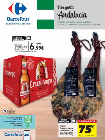 Ofertas de Hiper-Supermercados en Línea de la Concepción | Nos gusta Andalucía  de Carrefour | 19/5/2022 - 6/6/2022