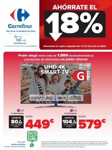 Ofertas de Hiper-Supermercados en Agüimes | Ahórrate el 18%  de Carrefour | 25/5/2022 - 31/5/2022