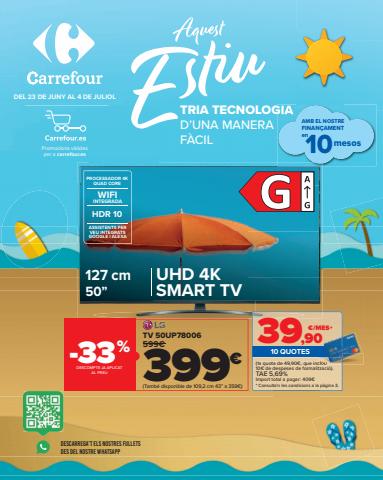 Catálogo Carrefour en Caldes de Montbui | Electrónica y Electrodomésticos. | 23/6/2022 - 4/7/2022