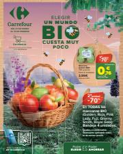 Oferta en la página 1 del catálogo BIO (Alimentación, Droguería/Perfumería, Cuidado del Hogar y Textil) de Carrefour