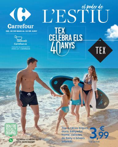 Catálogo Carrefour Gran Via 2 en L'Hospitalet de Llobregat | TEX Verano | 20/5/2022 - 22/6/2022