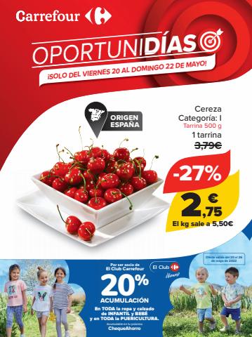 Ofertas de Hiper-Supermercados en Xirivella | Oportunidías de Carrefour | 20/5/2022 - 22/5/2022