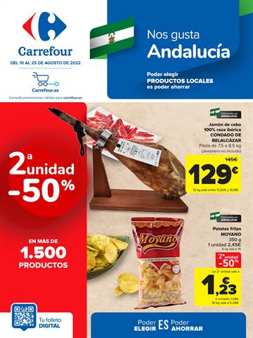 Ofertas de Hiper-Supermercados en Melilla | Regional Alimentación de Carrefour | 10/8/2022 - 15/8/2022