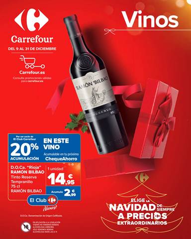 Catálogo Carrefour en Paterna |  VINOS PREMIUM | 9/12/2022 - 31/12/2022