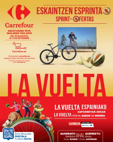Catálogo Carrefour en Oiartzun | Vuelta Ciclista España (Alimentación, deporte, electrónica) | 18/8/2022 - 11/9/2022