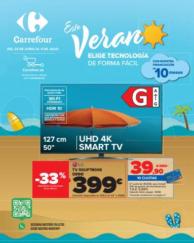 Catálogo Carrefour en Orihuela | Electrónica y Electrodomésticos. | 23/6/2022 - 4/7/2022