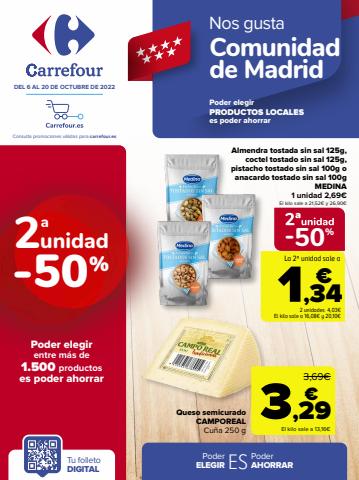 Ofertas de Hiper-Supermercados en Coslada | Regional Alimentación de Carrefour | 6/10/2022 - 20/10/2022