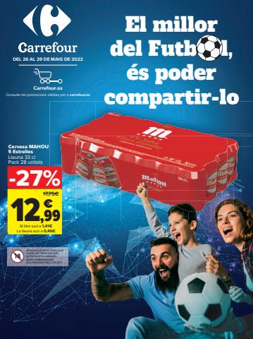 Catálogo Carrefour en L'Hospitalet de Llobregat | Lo mejor de Fútbol, es poder compartirlo | 26/5/2022 - 29/5/2022