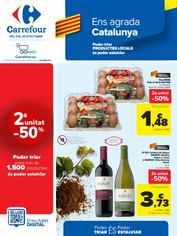 Ofertas de Hiper-Supermercados en Sant Feliu | Regional Alimentación de Carrefour | 6/10/2022 - 20/10/2022