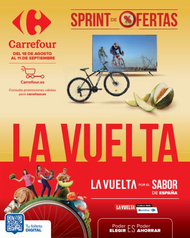 Catálogo Carrefour en Torrelavega | Vuelta Ciclista España (Alimentación, deporte, electrónica) | 18/8/2022 - 11/9/2022