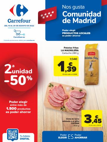 Catálogo Carrefour en Móstoles | Regional Alimentación | 10/8/2022 - 25/8/2022