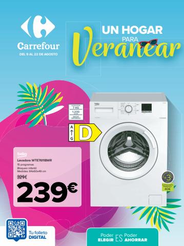 Ofertas de Hiper-Supermercados en Melilla | Equipa Vivienda II (Colchones, menaje hogar y cocina, bricolaje y electrodomésticos) de Carrefour | 9/8/2022 - 22/8/2022