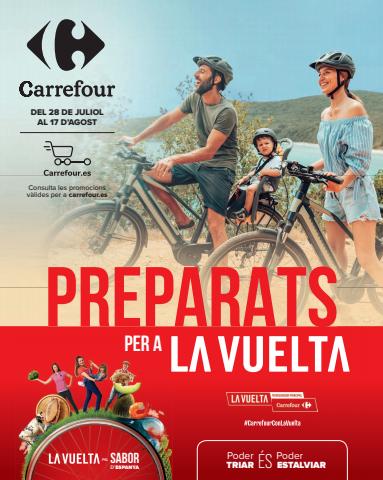 Ofertas de Hiper-Supermercados en Olot | Prepara La Vuelta Ciclista España (Deporte, bicicletas, accesorios, electrónica) de Carrefour | 28/7/2022 - 17/8/2022
