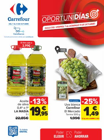 Ofertas de Hiper-Supermercados en Churra | OPORTUNIDÍAS de Carrefour | 7/10/2022 - 9/10/2022