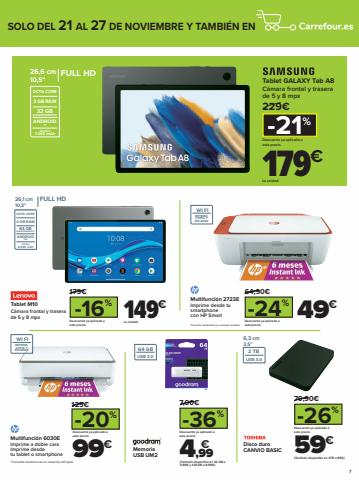 Catálogo Carrefour | BLACK FRIDAY (TV, Electrónica, Electrodomésticos, Juguetes y Alimentación) | 21/11/2022 - 27/11/2022