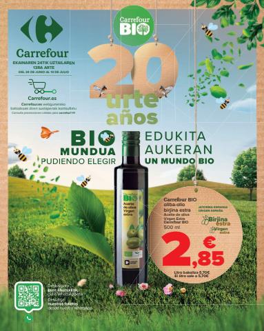 Catálogo Carrefour en Olaberria | BIO | 24/6/2022 - 13/7/2022