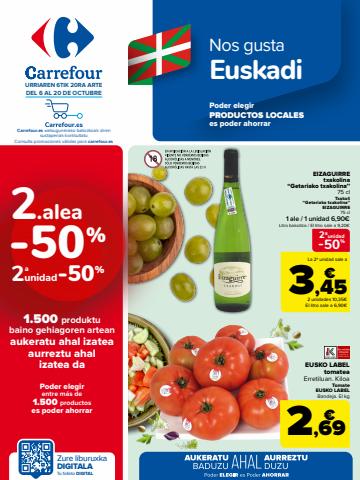 Catálogo Carrefour en Bilbao | Regional Alimentación | 6/10/2022 - 20/10/2022