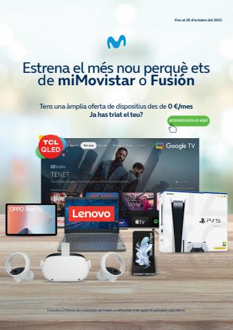 Ofertas de Informática y Electrónica en Albox | Catálogo Fusión en Catalán de Movistar | 28/9/2022 - 28/10/2022