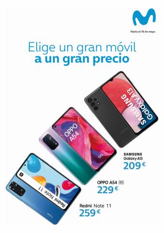 Ofertas de Informática y Electrónica en Ribadeo | Gran móvil a un gran precio de Movistar | 29/4/2022 - 18/5/2022
