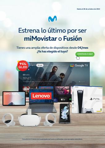 Ofertas de Informática y Electrónica en Albox | Catálogo Fusión para Canarias de Movistar | 28/9/2022 - 28/10/2022