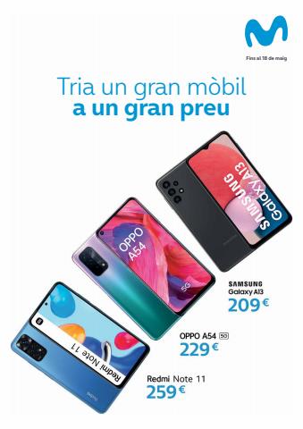 Catálogo Movistar en Cerdanyola del Vallès | Gran mòbil a un gran preu | 29/4/2022 - 18/5/2022