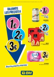 Catálogo BM Supermercados en Ribadedeva | Bajamos los precios a 1€, 2€ y 3€ | 11/1/2023 - 31/1/2023
