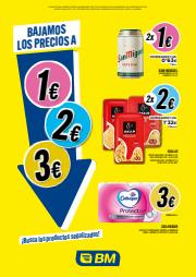 Oferta en la página 6 del catálogo Bajamos los precios a 1€, 2€ y 3€ de BM Supermercados