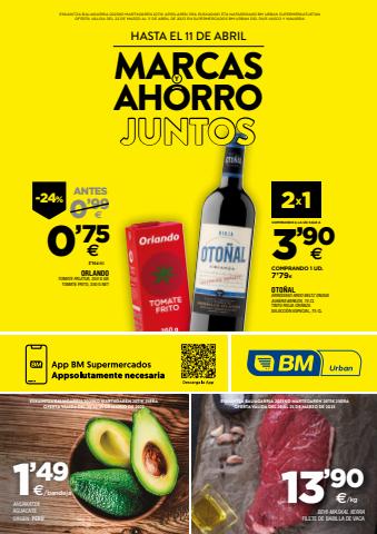 Catálogo BM Supermercados en Getxo | Marcas y ahorro juntos | 22/3/2023 - 11/4/2023