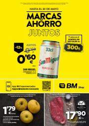 Catálogo BM Supermercados en Barakaldo | Marcas y Ahorro Juntos | 9/5/2023 - 30/5/2023