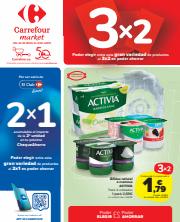 Catálogo Carrefour Market en Móstoles | 3x2 (Alimentación, Drogueria, Perfumeria y comida de animales) + 2X1 ACUMULACIÓN CLUB (Alimentación) | 25/5/2023 - 8/6/2023