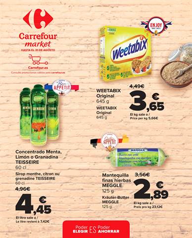 Catálogo Carrefour Market en Escala | SURTIDO INTERNACIONAL | 22/7/2022 - 31/8/2022