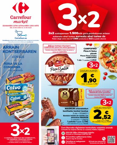 Catálogo Carrefour Market en Bilbao | 3x2 | 23/6/2022 - 11/7/2022