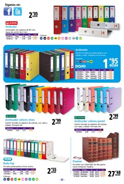 Comprar Archivadores | Ofertas y promociones