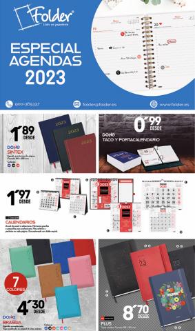 Catálogo Folder en Alicante | Especial agendas 2023 | 18/10/2022 - 31/1/2023