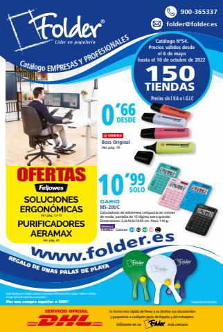 Ofertas de Libros y Papelerías en Mairena del Aljarafe | Promociones especiales de Folder | 12/5/2022 - 10/10/2022