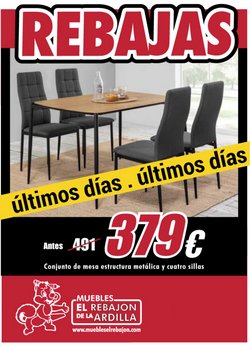 Muebles El Rebajón | Catálogos y Ofertas Vuelta al Cole