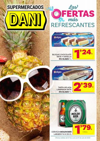 Catálogo Supermercados Dani en Guadix | Folleto ALIMENTACION | 27/6/2022 - 27/7/2022