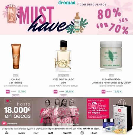 Ofertas de Perfumerías y Belleza en Moguer | Ofertas especiales de Perfumerías Aromas | 16/6/2022 - 29/6/2022