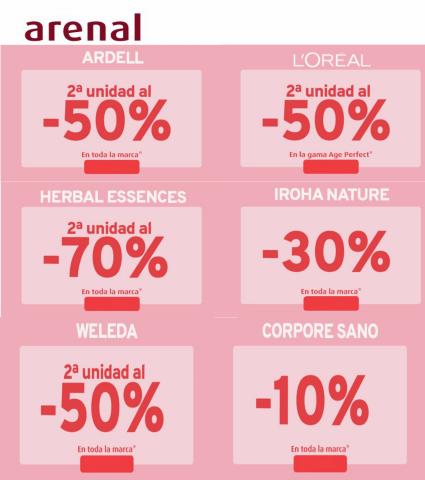 Ofertas de Perfumerías y Belleza en Cospeito | Ofertas de Arenal Perfumerías | 28/11/2022 - 12/12/2022