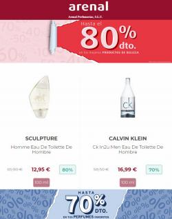 Ofertas de Perfumerías y Belleza en el catálogo de Arenal Perfumerías ( Caduca hoy)