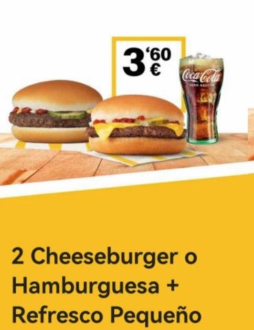 Catálogo McDonald's en Santiago de Compostela | Ofertas especiales | 22/3/2023 - 28/3/2023