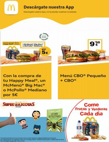 Catálogo McDonald's en Donostia-San Sebastián | Cupones descuento | 14/9/2022 - 4/10/2022