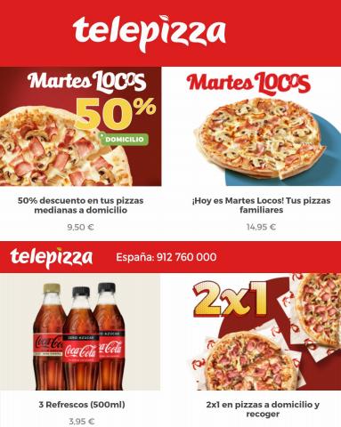 Catálogo Telepizza en Pontevedra | Ofertas especiales | 7/3/2023 - 31/3/2023