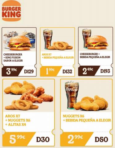 Catálogo Burger King en Abadiño | Promociones | 28/6/2022 - 31/7/2022