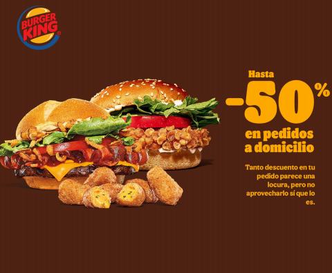 Ofertas de Restauración en Pulianas | Promos imperdibles de Burger King | 2/8/2022 - 15/8/2022