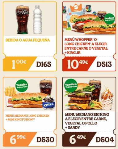 Catálogo Burger King en Puente Genil | Pilla fijo | 1/12/2022 - 8/1/2023