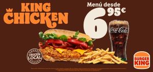 Ofertas de Restauración en San José de la Rinconada | Promociones especiales de Burger King | 1/6/2023 - 30/6/2023