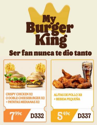 Ofertas de Restauración en Yecla | Promociones de Burger King | 15/3/2022 - 20/5/2022